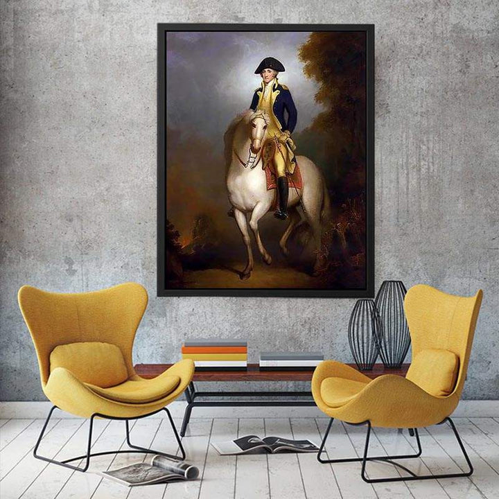Equestrian Portrait of George Washington  Painting
