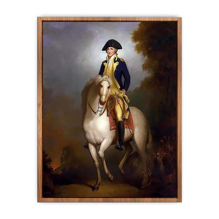 Equestrian Portrait of George Washington  Poster