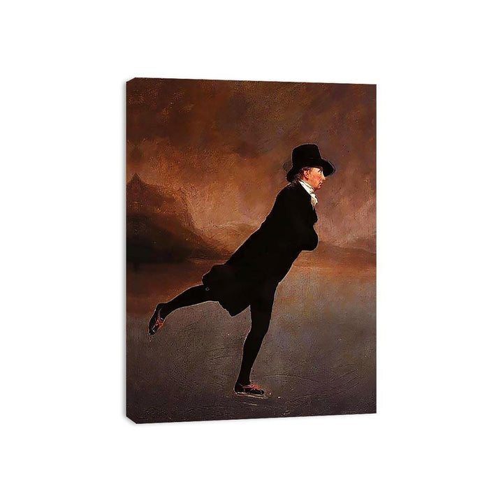 The Reverend Robert Walker skating on Duddingston Loch  Painting
