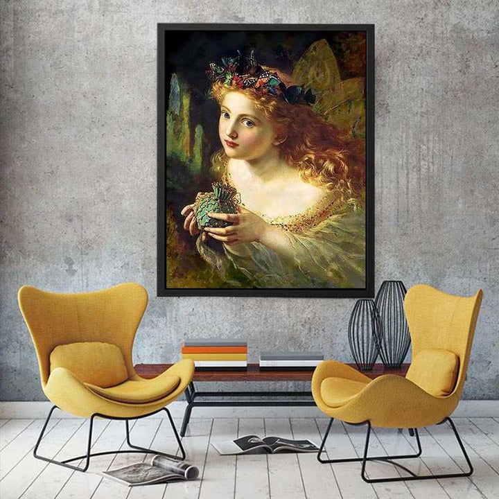 Take the Fair Face of Woman painting  by Sophie Gengembre Anderson  Painting