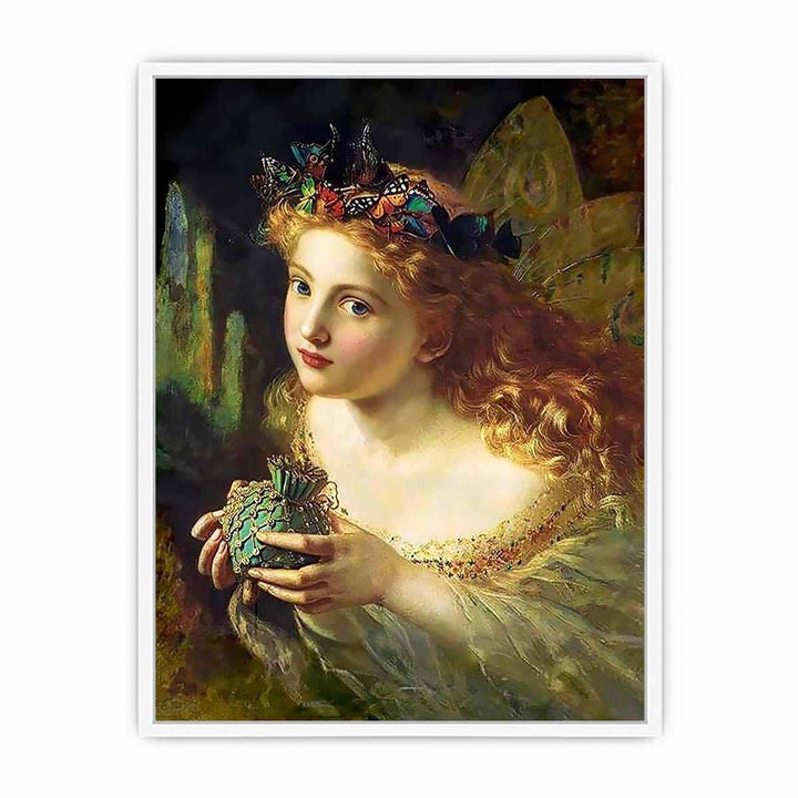 Take the Fair Face of Woman painting  by Sophie Gengembre Anderson Framed Print