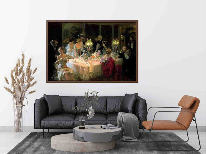 The Dinner Party Painting