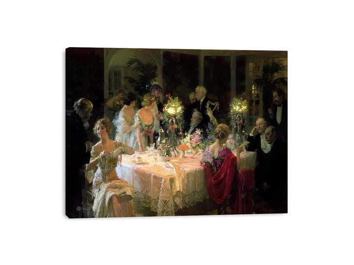 The Dinner Party  Painting
