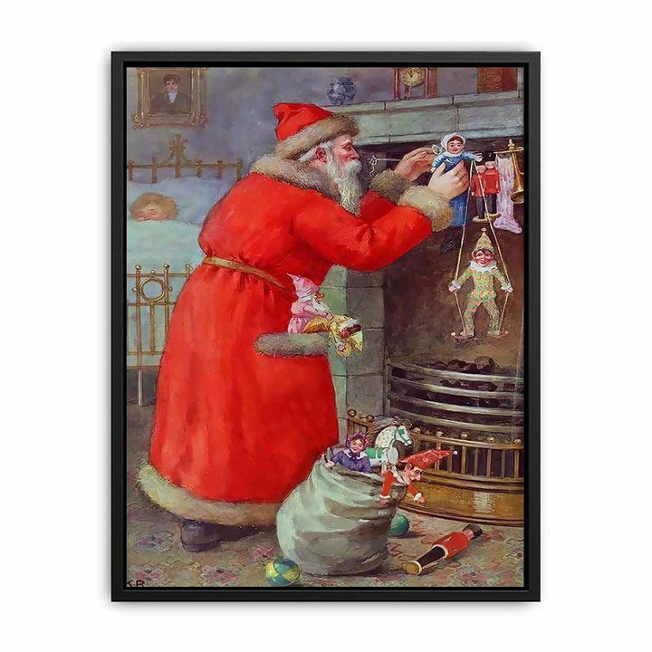 Father Christmas Canvas Print