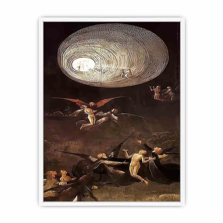 Ascent of the Blessed - Hieronymous Bosch Framed Print