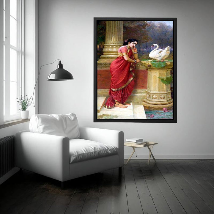 Hamsa Damayanthi Painting