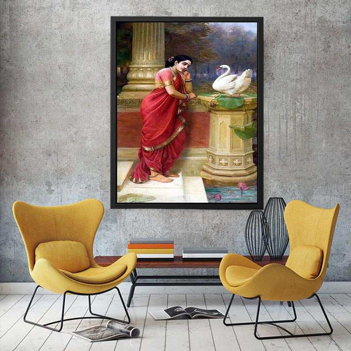 Hamsa Damayanthi  Painting