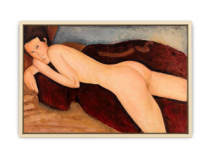 Reclining Nude by Modigliani   Art Print