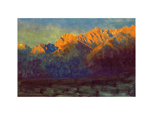 Sunrise in Sierras By Albert Birštadt