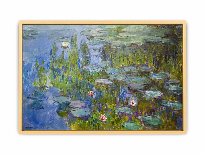 Sea Roses - Claude Monet Streched canvas
