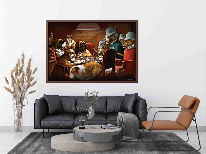 Pinched with Four Aces Painting