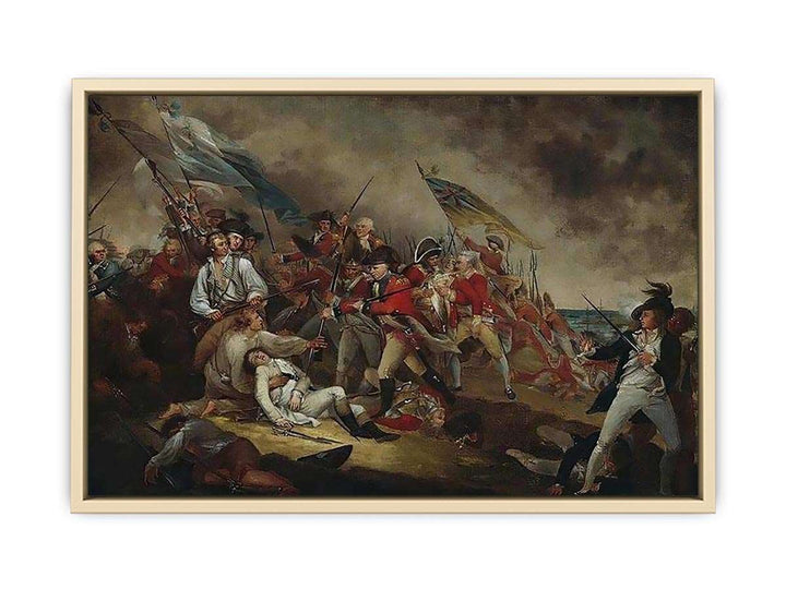 The Death of General Warren at the Battle of Bunker Hill on 17 June 1775  Art Print