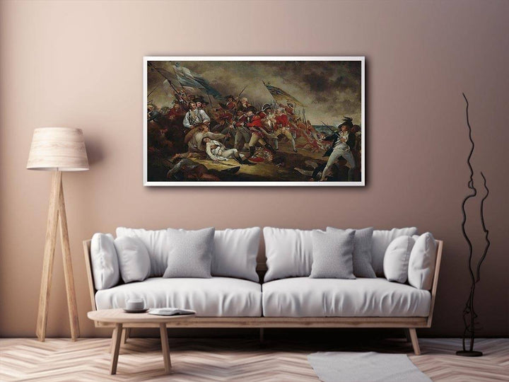 The Death of General Warren at the Battle of Bunker Hill on 17 June 1775  Painting
