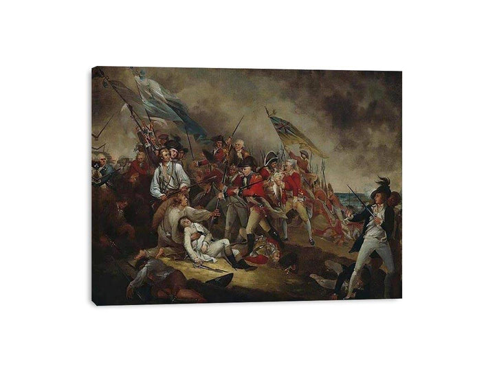 The Death of General Warren at the Battle of Bunker Hill on 17 June 1775  Painting