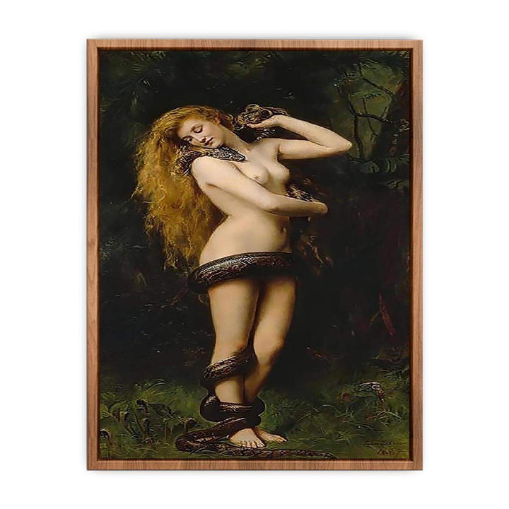 Lilith Painting by John Collier  Poster