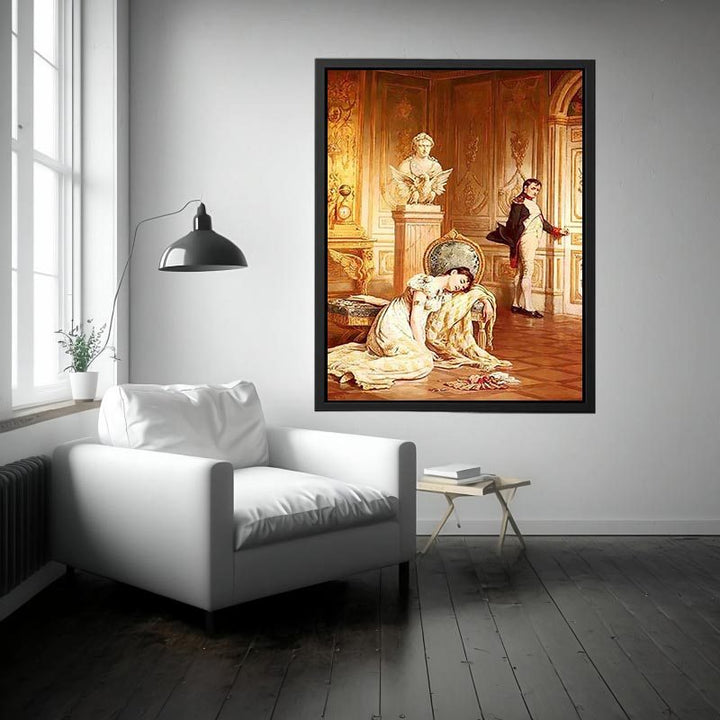 Napoleon's Farewell To Josephine (or My Destiny And France Demand It) Painting