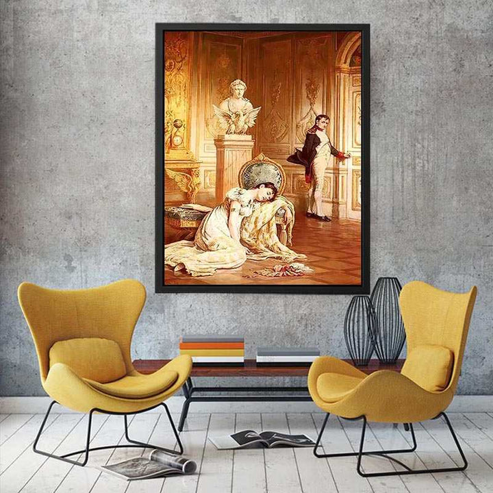 Napoleon's Farewell To Josephine (or My Destiny And France Demand It)  Painting