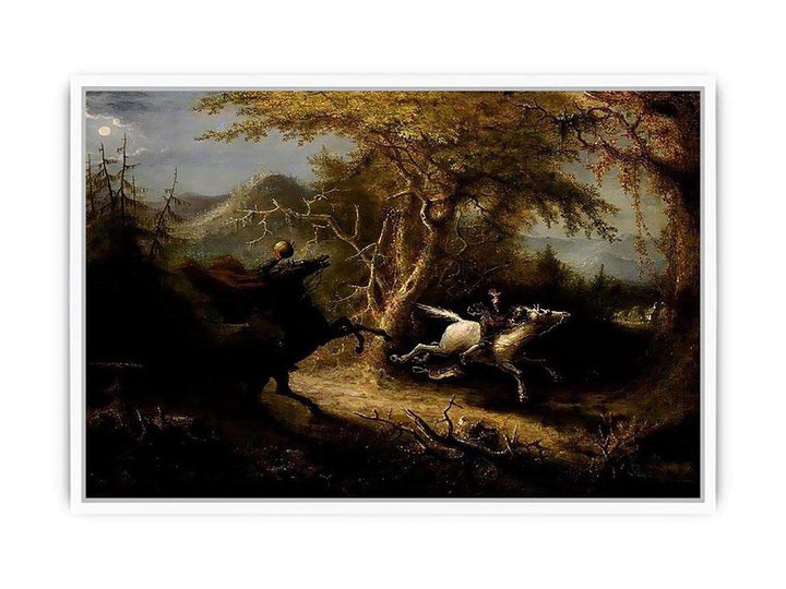 The Headless Horseman Framed Print