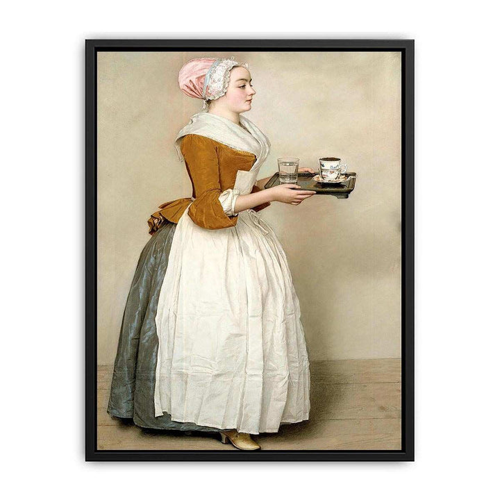 The-Chocolate-Girl  Canvas Print