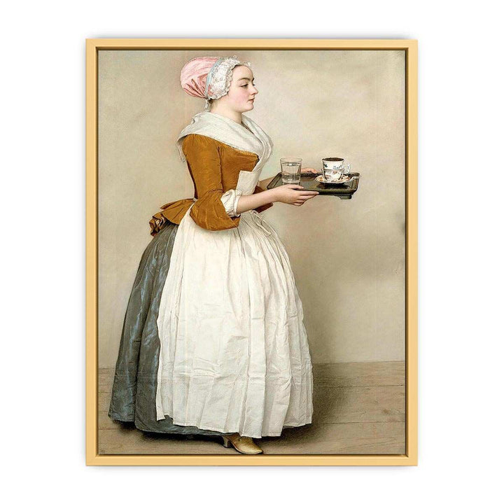 The-Chocolate-Girl  Streched canvas