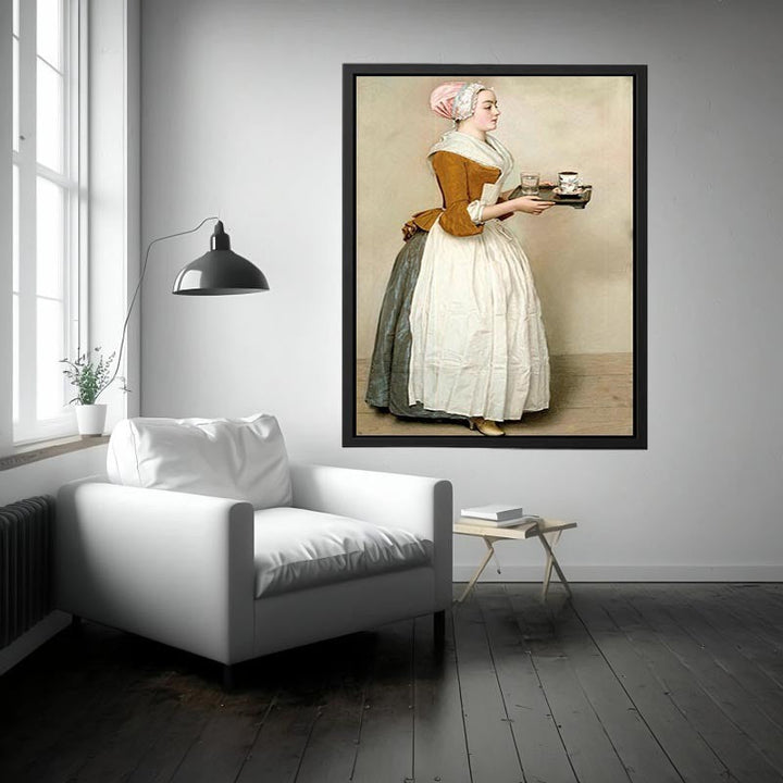 The-Chocolate-Girl  Painting