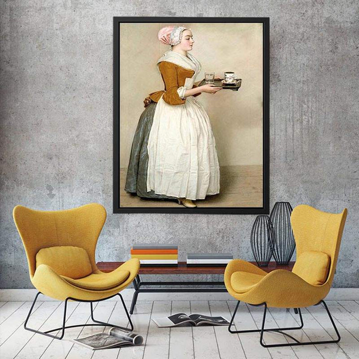 The-Chocolate-Girl   Painting