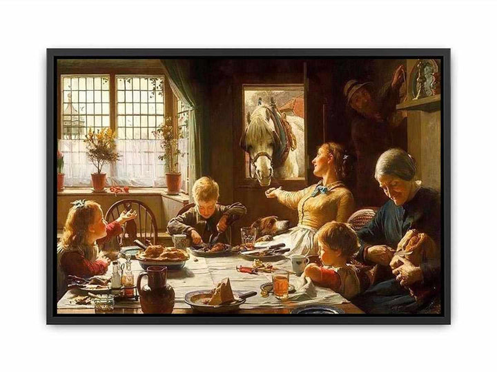 One Of The Family Canvas Print