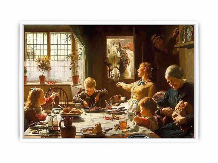 One Of The Family Framed Print