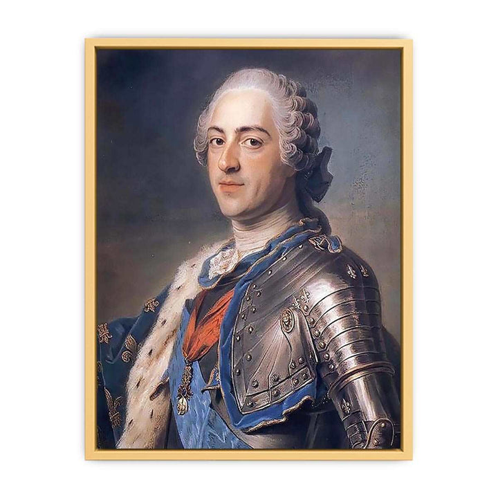 Portrait of King Louis XV Streched canvas