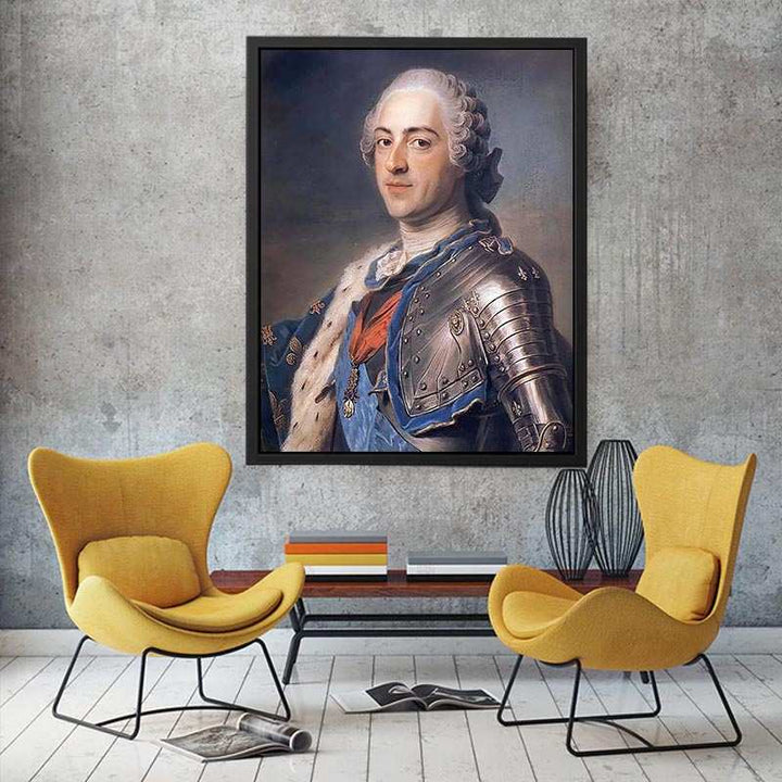 Portrait of King Louis XV  Painting
