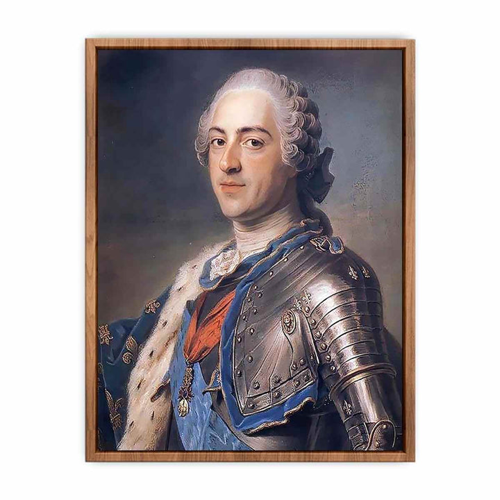 Portrait of King Louis XV  Poster