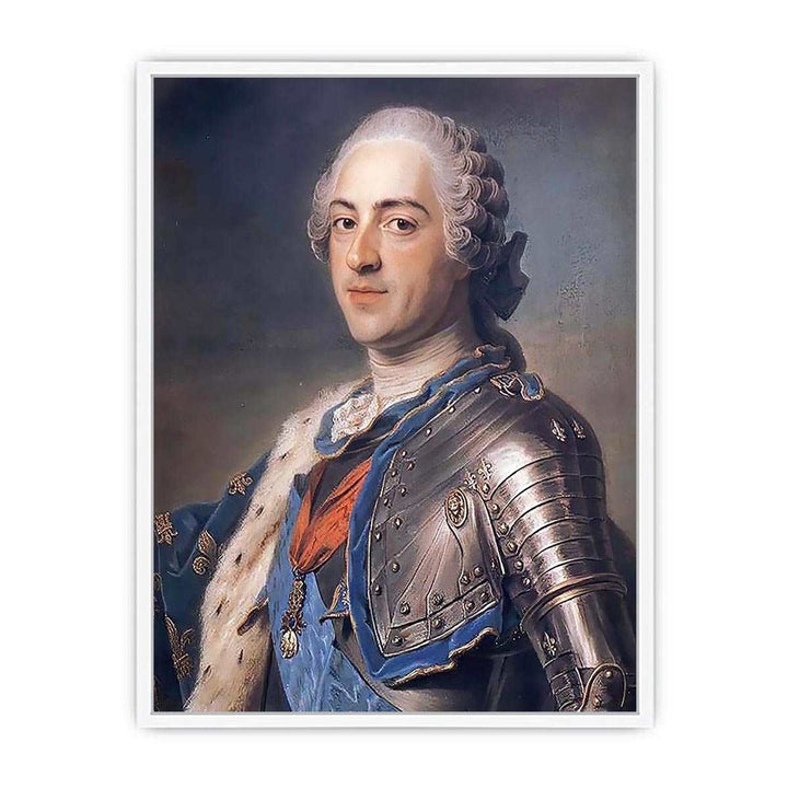 Portrait of King Louis XV Framed Print