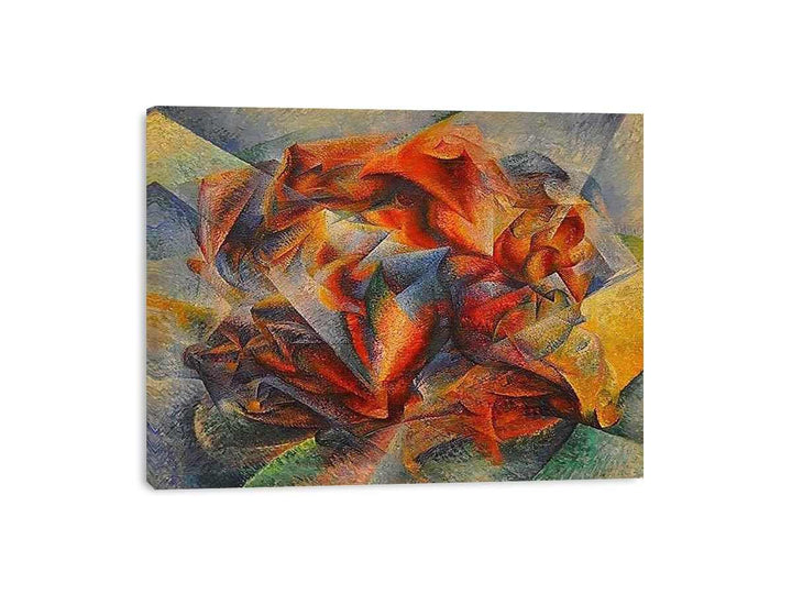 Dynamism of a Soccer Player  Painting