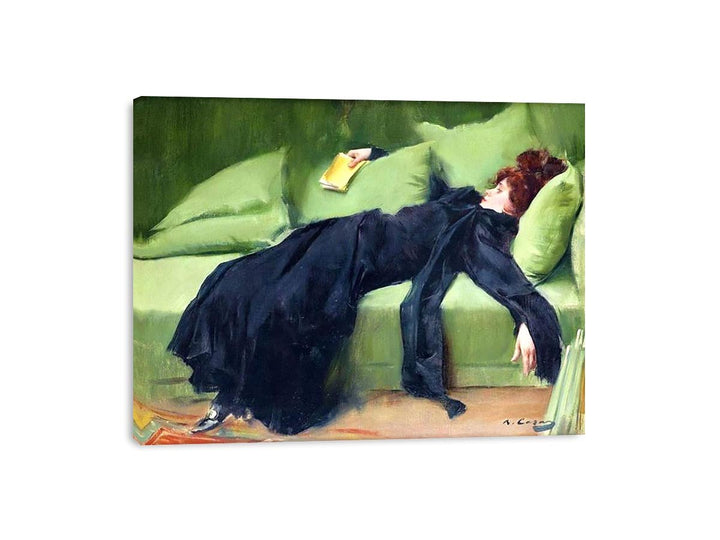 After the Ball Painting by Ramon Casas  Painting