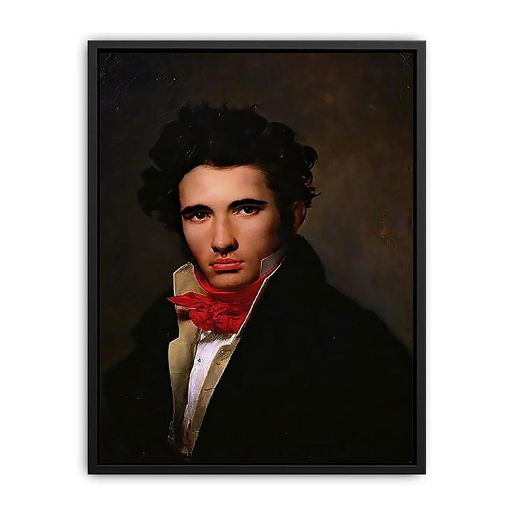 Self Portrait  LÉON COGNIET Canvas Print