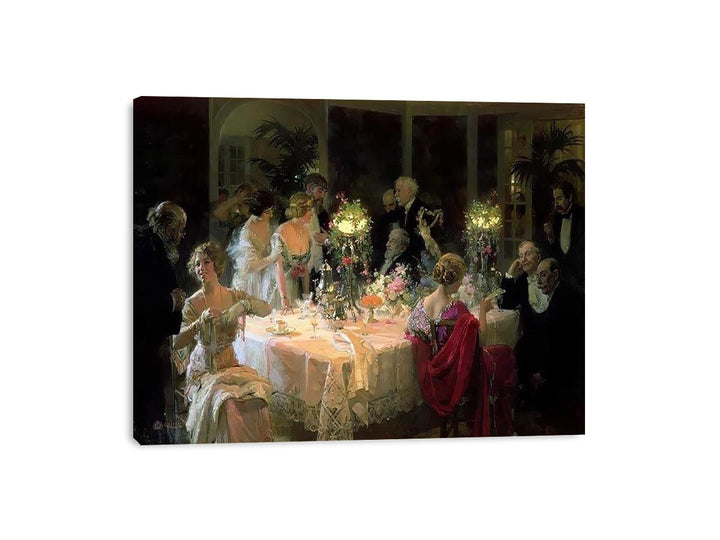 The End of Dinner  Painting