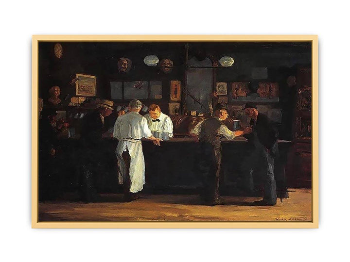 McSorley's Bar Streched canvas