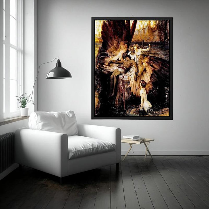 Lament for Icarus Painting