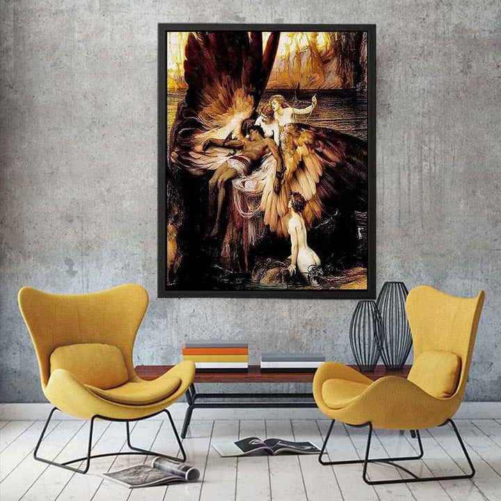 Lament for Icarus  Painting