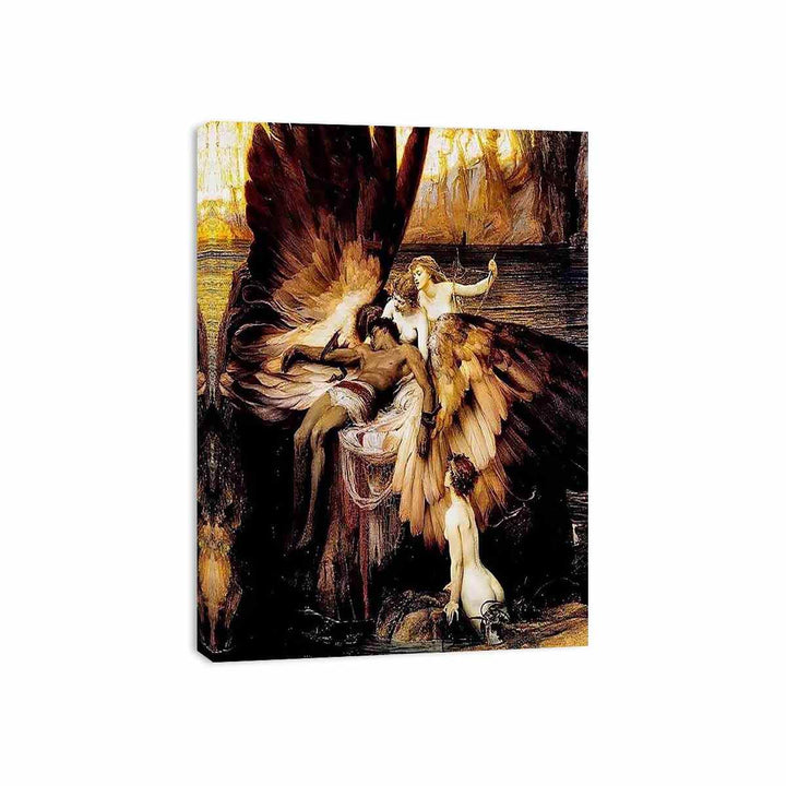 Lament for Icarus  Painting