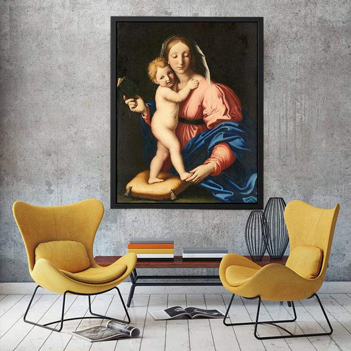 Madonna and Child Painting  by Giovanni Battista  Painting