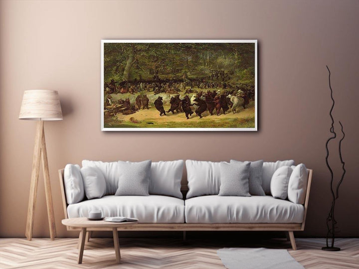 The Bear Dance  Painting