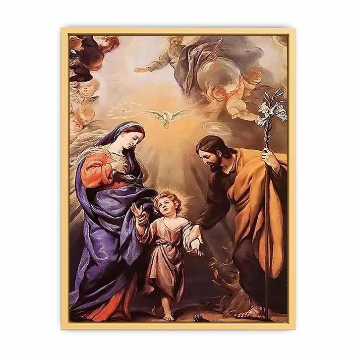 Holy Family Streched canvas