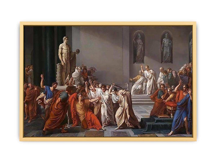 Death of Julius Caesar Streched canvas