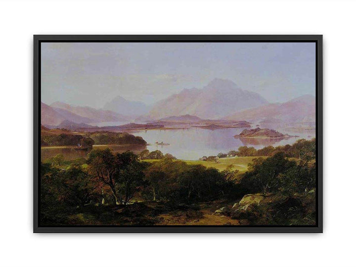 A View of Loch Lomond Canvas Print