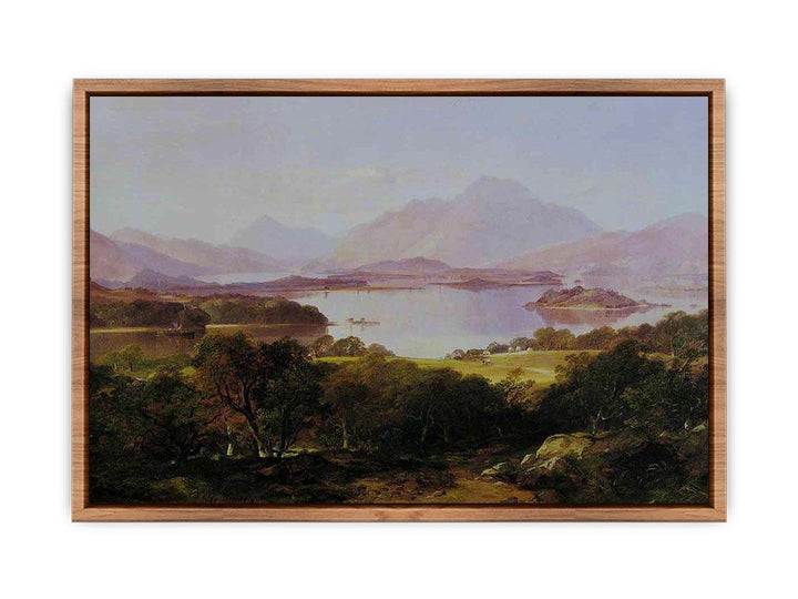 A View of Loch Lomond  Poster
