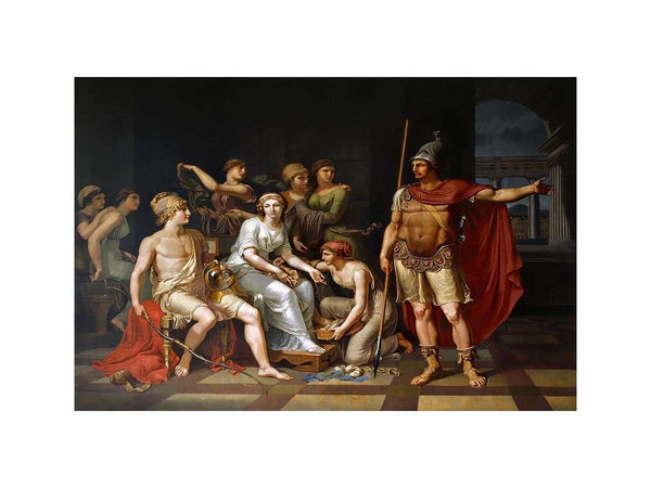Hector Admonishes Paris  and Exhorts Him to Go to War