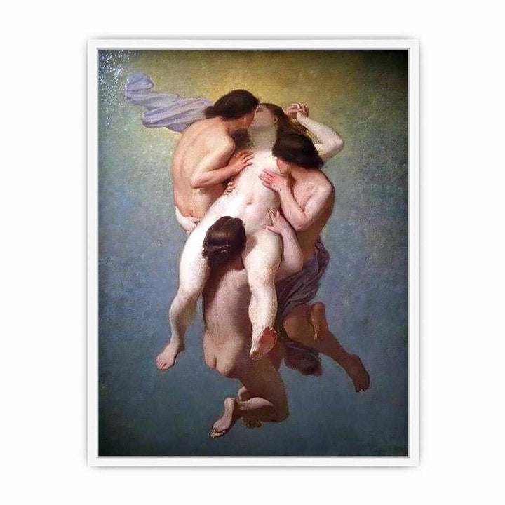 The Cursed Woman Painting Framed Print