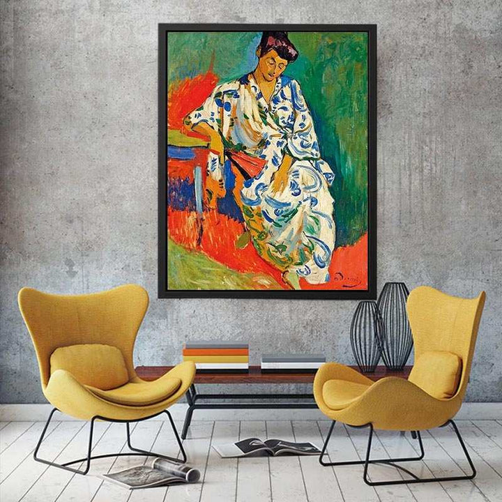  Madame Matisse in a Kimono by André Derain  Poster