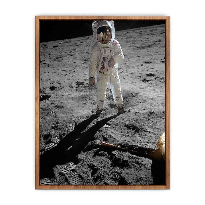 Astronaut Walk on Moon  Poster